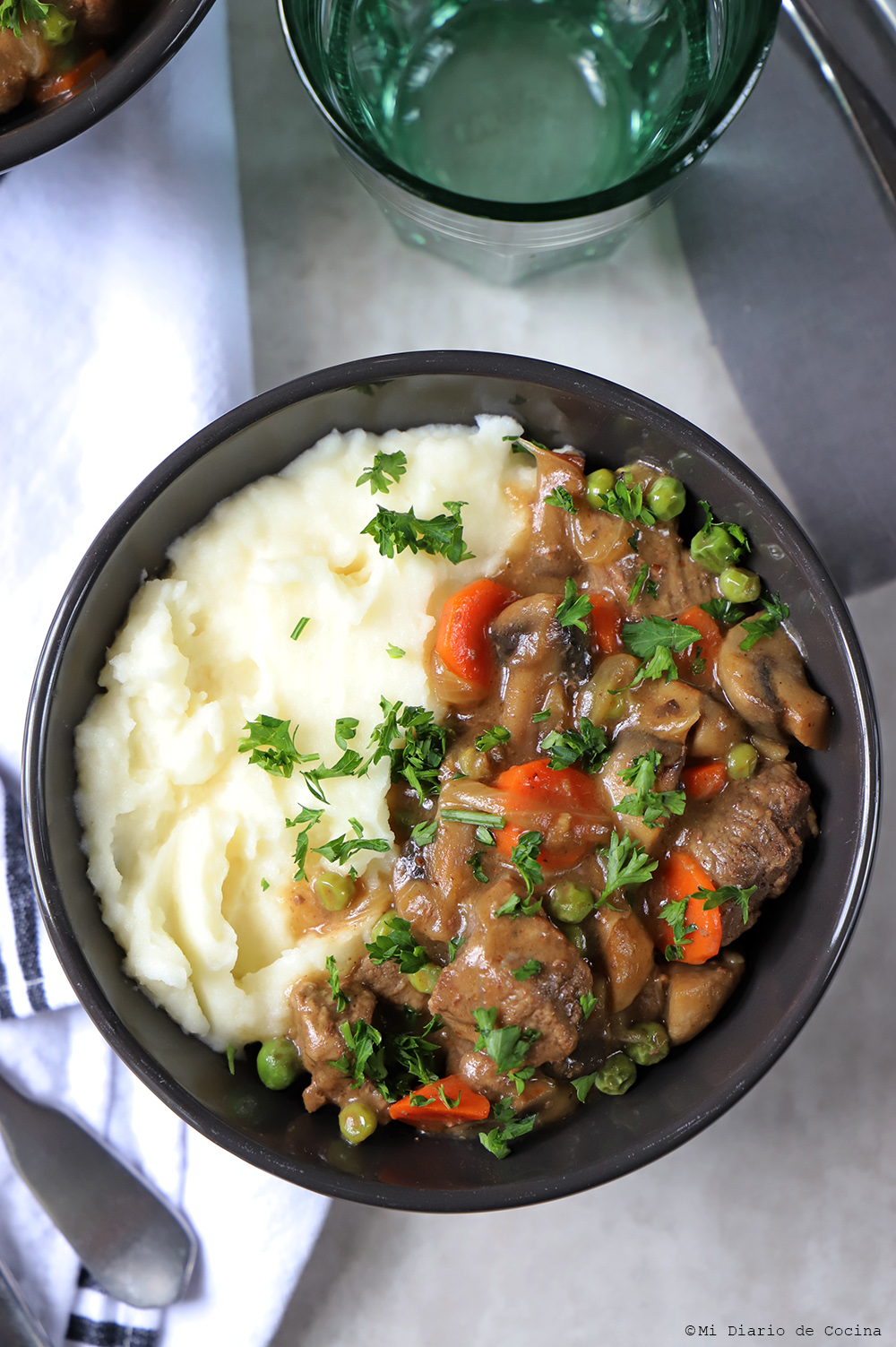 Estofado De Carne Y Champi Ones Mi Diario De Cocina