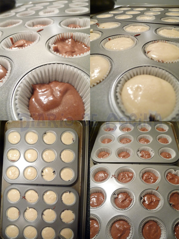 Recetas de cupcakes o muffins, cómo hacer moldes caseros con papel