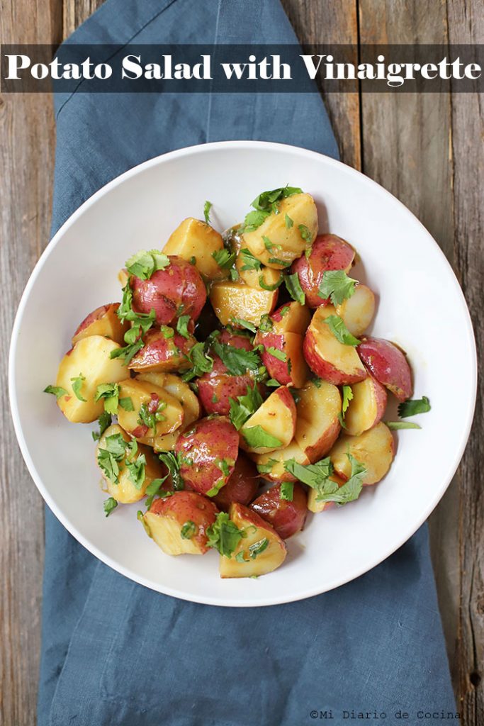 Potato Salad with Vinaigrette – Mi Diario de Cocina