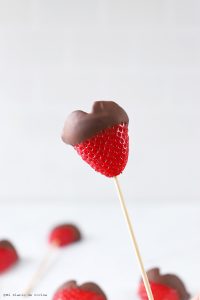 Frutillas con chocolate