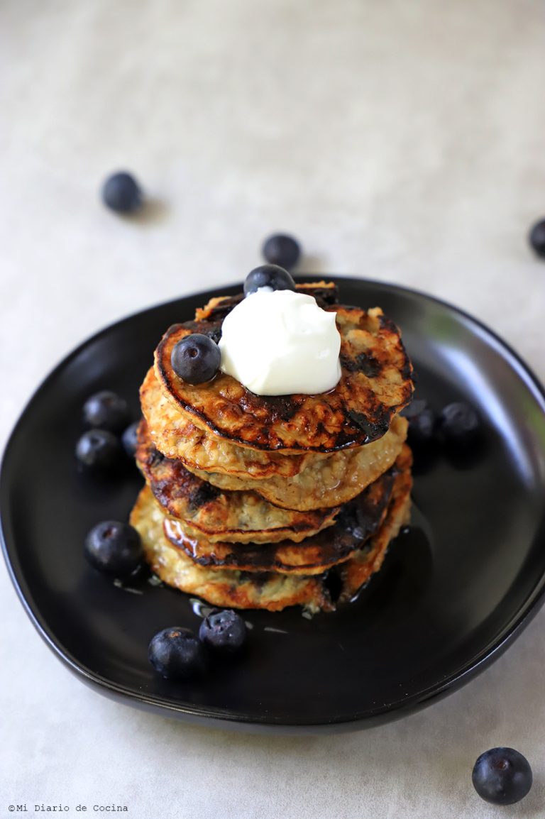 Pancakes De Avena Y Banana – Mi Diario De Cocina