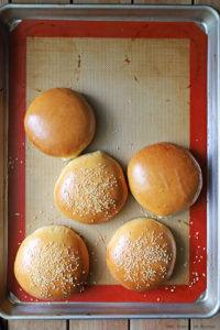 Pan brioche para sandwich