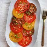 Carpaccio de tomate